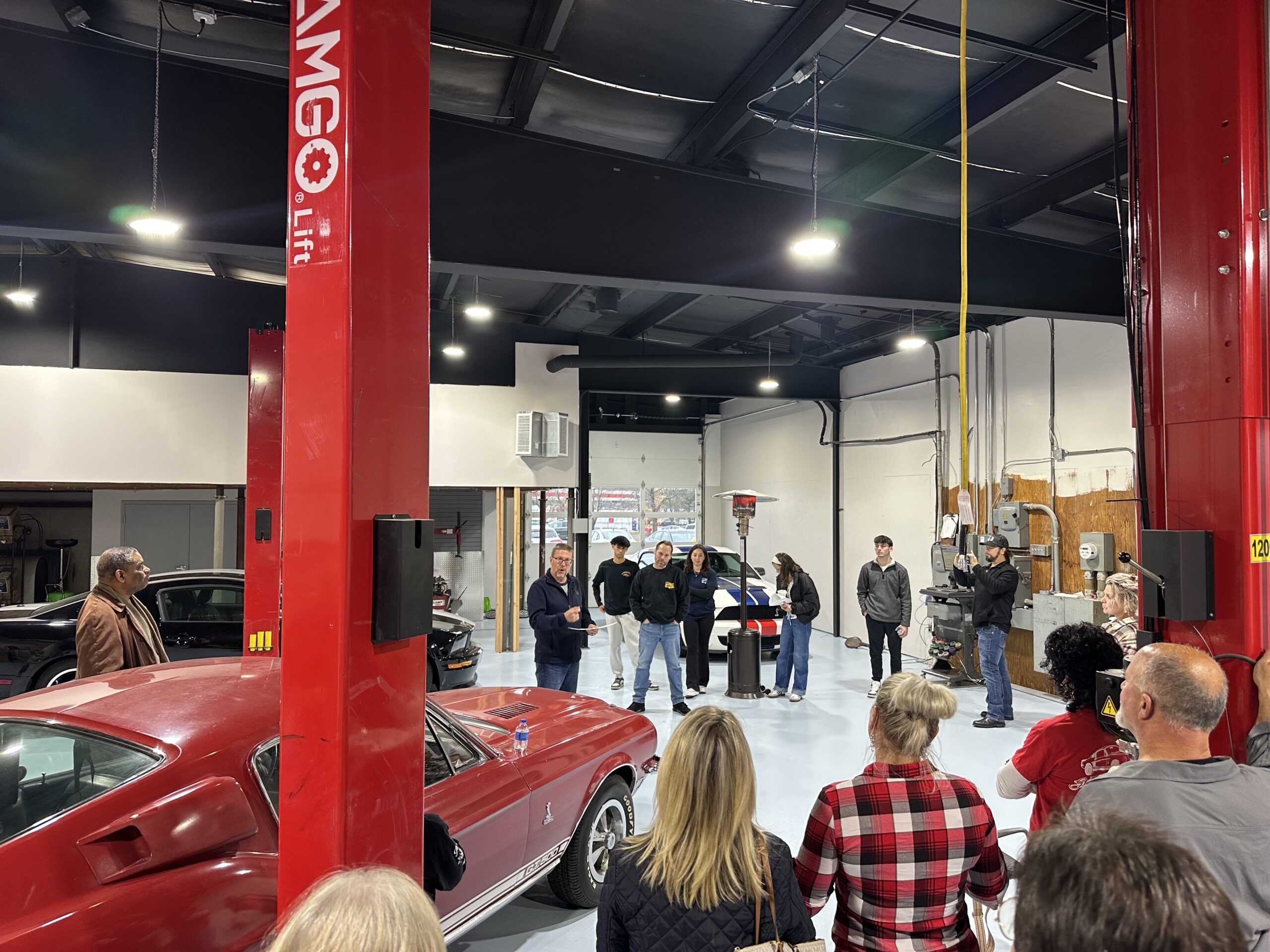 Building dedication ceremony for the new Glemser Brothers Automotive building in Montgomeryville, PA